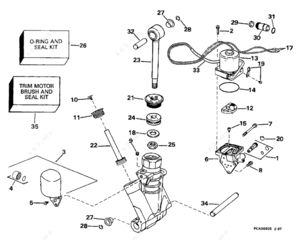 Ross hyd motor diagram parts manual