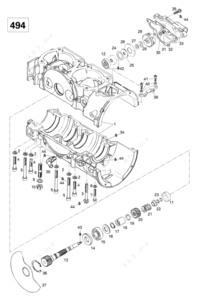 Rotary model sl210in8000 hose parts