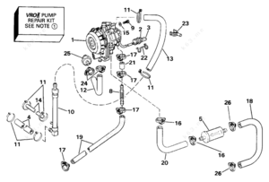 Ruixing carburetor hoses diagram 16