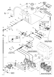 Rupp snowmobiles fuel system diagram chart