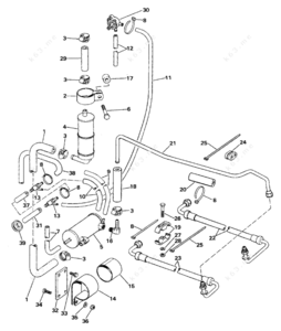 Sabre lawn mower deck drawing