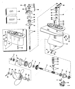 Schematic 1979 spirit 50 hp outboard motor