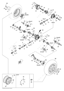 Schematic of a 2010 merritt quad axle
