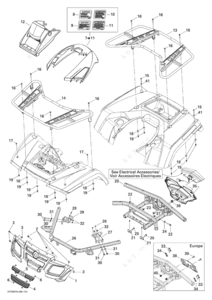 Schma de pice can am 650 outlander 650 max xt 2008