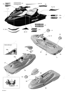 Sea doo bombardier logo