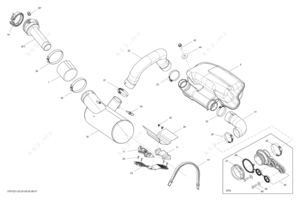 Sea doo gtx 155 exhaust cooling system diagram
