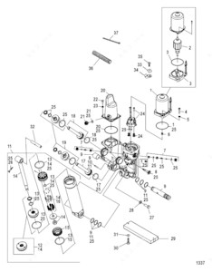 Sea ray engine trim parts diagram