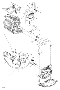 Seadoo 4tec hose connection diagram