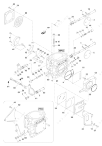 Seadoo carburetor parts