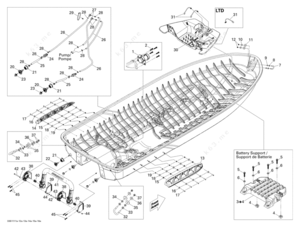 Seadoo gti 130 se motor engine parts