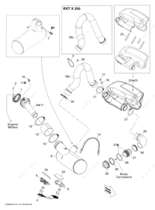 Seadoo jet ski gtr 215 sensors diagram