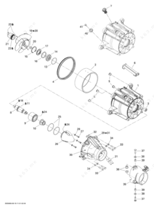 Seadoo pump diagram