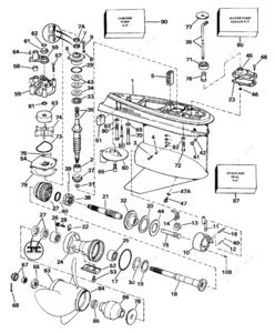 Servo type 140 parts diagram