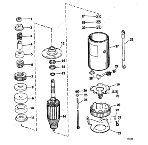 Shock absorber rear vorkwagen polo