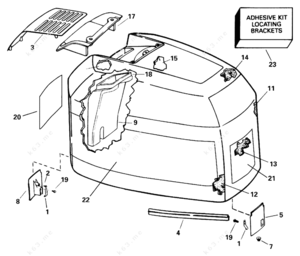 Single needle lockstitch machine parts
