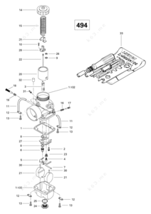 Ski doo 670 to 740 parts list