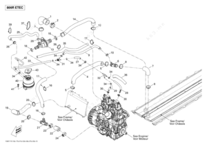 Ski doo 800 etec engine