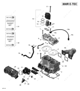 Ski doo 850 injector diagram