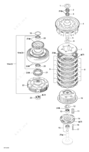 Ski doo clutch diagram