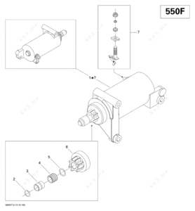 Ski doo clutch parts diagram