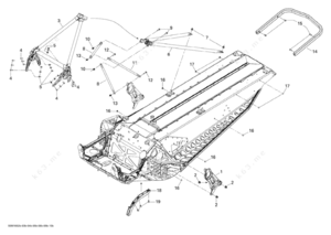 Ski doo front bumper part numbers diagram