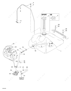 Ski doo gas line push primer