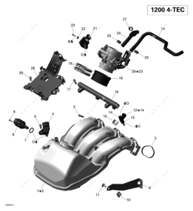 Ski-doo parts diagram