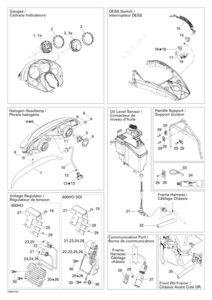 Ski doo parts gauge replacement
