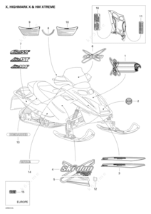 Ski doo summit ho 1000 2004