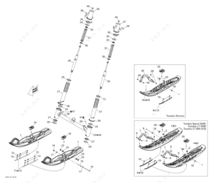 Ski doo tether tundra parts