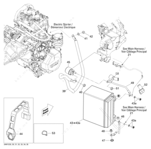 Ski doo tundra 2005 battery location diagram