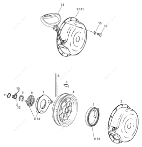 Ski doo wiring diagram 440 mxz 1997