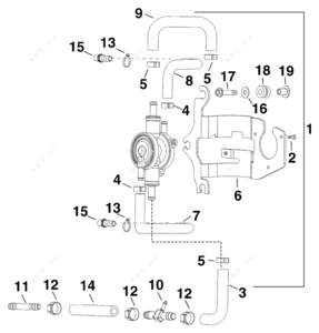 Ski lift diagram