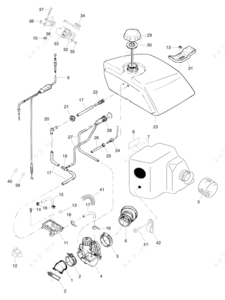 Skidoo tundra 2005 carburetor diagram