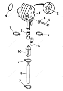 Sloan urinal flush valve parts