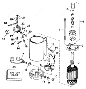 Solenoid with 4 way diagram