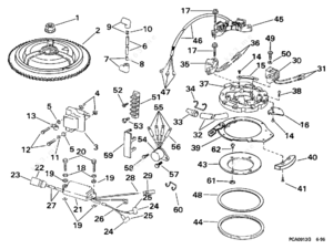 Sparkplugs for a 1998 25 hp johnson outboard engine