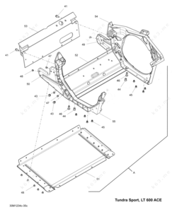 Spring holder for 2012 scandic