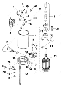 Start switch wireing diagram for 420cc predor motor