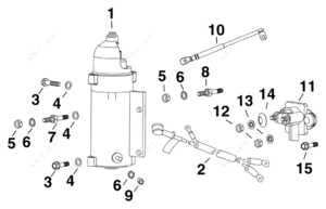 Starter motor solenoid diagram