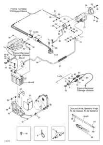 Steering box diagram for a 1966 international cub lo-boy tractor