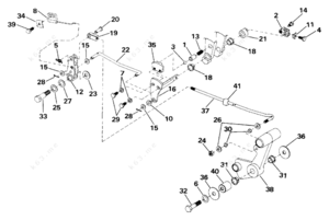 Steering link johnson outboard motor