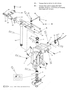 Sunbird 190 omc steering diagram