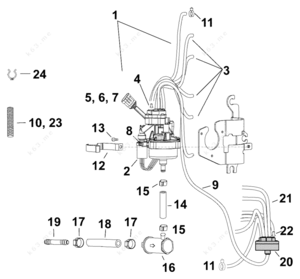 Suntec oil pump diagram
