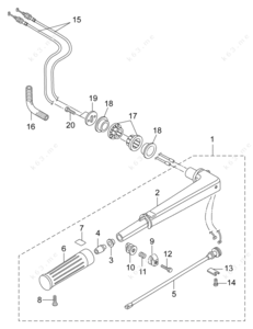 Superhandy mini tiller assembly diagram
