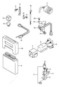 Suzuki 140 boat motor mount bolts
