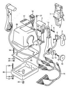 Suzuki binnacle control box diagram