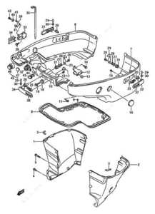 Suzuki gsx-r150 parts list