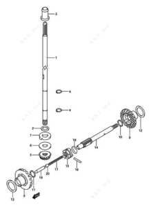 Suzuki swift 2010 rear left drive shaft