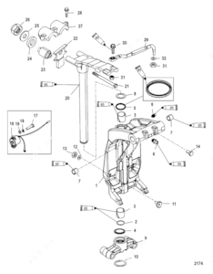 Swivel elbow with lock nut seal